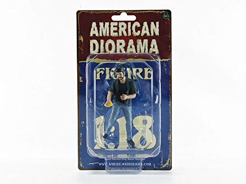 American Diorama 38215 Auto Miniaturauto aus der Kollektion, Miniatur, blau von American Diorama