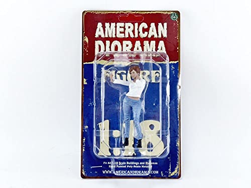 American Diorama 76277 Miniaturauto aus der Kollektion, weiß von American Diorama