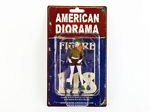 American Diorama - Miniaturauto zum Sammeln, 76302, Grün von American Diorama