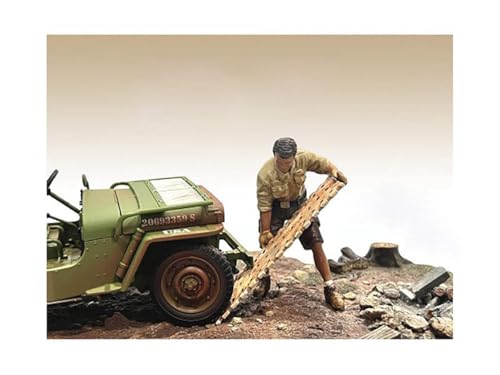 American Diorama - Fig Mechanic Crew 4x4 Offroad Kamel Trophy VIII – 1/18 von American Diorama