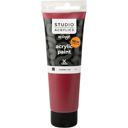 Creall havo33711 120 ml 11 Verrückter rot Havo Studio Acrylics Paint Tube von American Educational Products