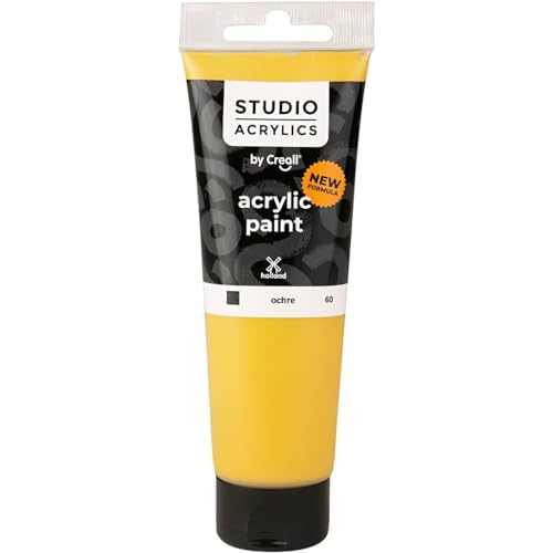 Creall havo33760 120 ml 60 Ocker Havo Studio Acrylics Paint Tube von American Educational Products