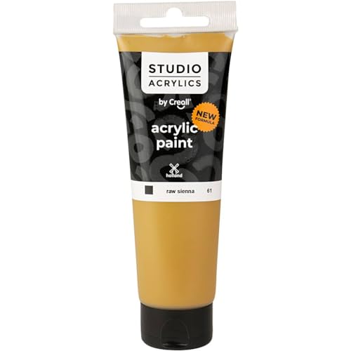 Creall havo33761 120 ml 61 Raw Sienna Havo Studio Acrylics Paint Tube von American Educational Products