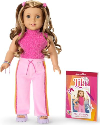 American Girl Lila 45,7 cm Puppe & Tagebuch (Mädchen des Jahres 2024) von American Girl