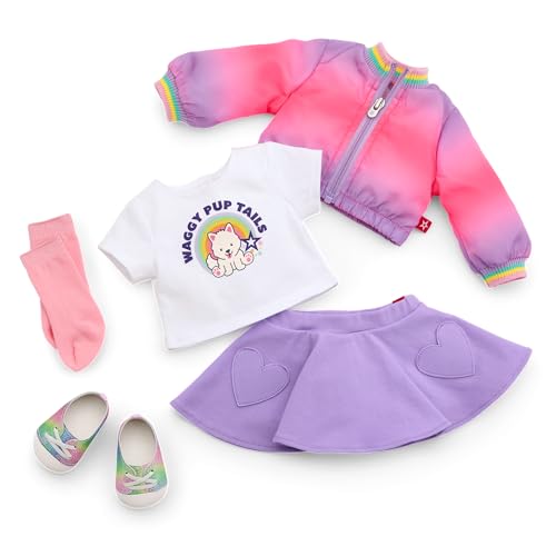 American Girl Summer's Waggy Pup Tails Outfit für 45,7 cm große Puppen (Mädchen des Jahres 2025) von American Girl