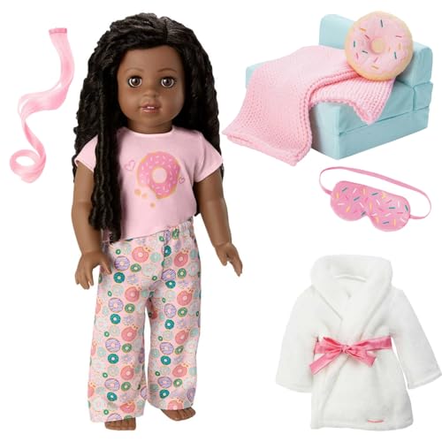 American Girl Truly Me Donut Dreams Sweetest Slumber-Party Gift Doll Set - (18inch 11 Pieces) von American Girl