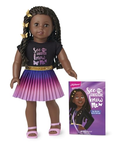 American Girl World by Us Makena Doll & Book von American Girl