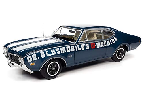 American Muscle Oldsmobile Cutlass 442 2-Türer Coupe (Dr Oldsmobile's W-Machine) 1:18 Die-Cast Modellauto von American Muscle