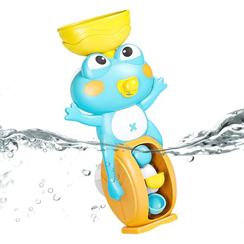 Amesor Badewannenspielzeug - Wasserspielzeug für die Badewanne - Mit Saugnapf Froschform Wasserspiel Lernspielzeug Ab 3 Jahren Sinnesanregend Zu Hause Unterwegs Amesor Badewannenspielzeug - Wasserspielzeug für die Badewanne - Mit Saugnapf Froschform Wasserspiel Lernspielzeug Ab 3 Jahren Sinnesanregend Zu Hause Unterwegs von Amesor