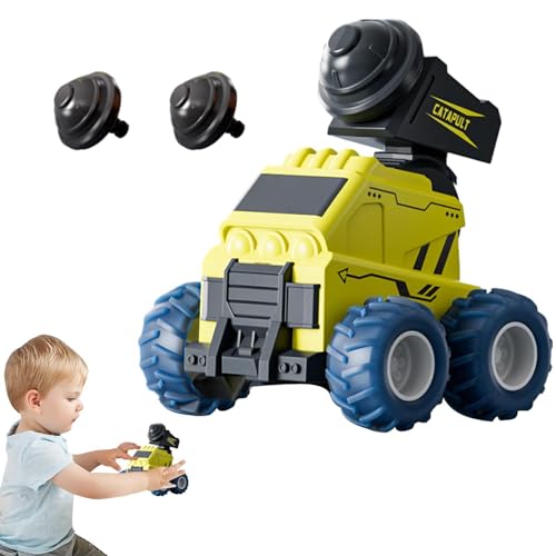 Amesor Bauauto-Spielzeug,Bau-LKW-Spielzeugautos | Technisches Auto Steinwerfender Bagger LKW,Klassenzimmerpreise, Press-to-Launch, Trägheitssegelfliegen für Kinder, und Mädchen von Amesor
