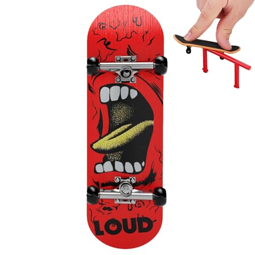 Amesor Fingerbretter für Kinder, Fingerspielzeug für Fingerspitzenbewegung, Fingerbretter, Mini-Skateboard-Fingerbretter für Skateboard-Lernspielzeug, Partygeschenke, Neuheitsspielzeug von Amesor