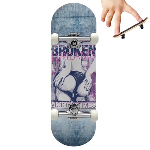 Amesor Griffbrett-Skateboard | Fingerspielzeug für Fingerspitzenbewegung,Fingerbretter, Mini-Skateboard-Fingerbretter für Skateboard-Lernspielzeug, Partygeschenke, Neuheitsspielzeug von Amesor