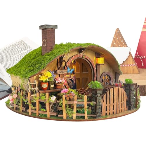 Amesor Miniatur Bausatz | 3D Puppenhaus Bauset Mit LED Beleuchtung | Kreatives Puzzle Für Erwachsene Jugendliche Kinder Urlaub Geburtstag Weihnachten | Schlafzimmer Wohnzimmer Büro Küche Wohnung Amesor Miniatur Bausatz | 3D Puppenhaus Bauset Mit LED Beleuchtung | Kreatives Puzzle Für Erwachsene Jugendliche Kinder Urlaub Geburtstag Weihnachten | Schlafzimmer Wohnzimmer Büro Küche Wohnung von Amesor