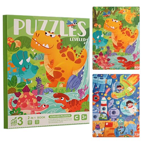 Amesor Puzzle-Spielzeug für Kleinkinder, Magnetisches Puzzle-Buch für Kinder - Magnetisches Puzzlebuch für -Brettspiele | Lustige Lern- und Reiserätsel für, Mädchen und Kinder im Vorschulalter von Amesor