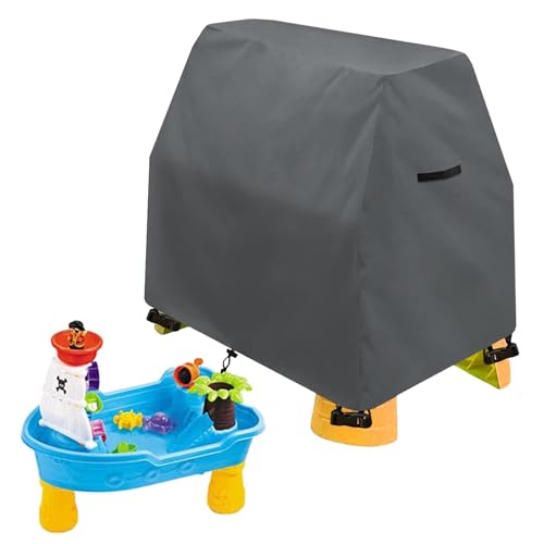 Amesor Wassertisch Abdeckung, Spieltisch Outdoor Abdeckung, Wassertischabdeckung Für Kinder, Sand- Und Wassertisch-Spielzeugabdeckung, Wasserdicht, Staubdicht, UV-Schutz, Abdeckung Für Wassertische von Amesor