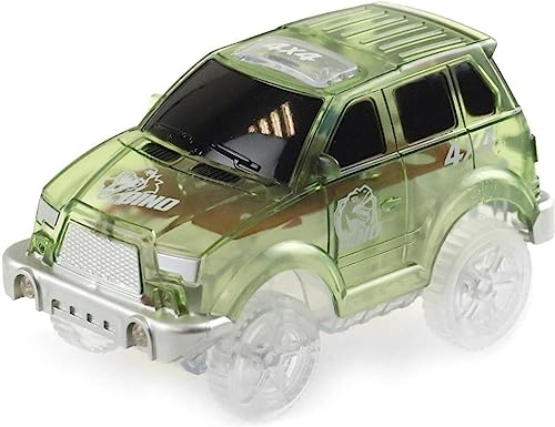 Amewi 100657 Magic Traxx Fahrzeug Dino-LED Geländewagen Schwarz von Amewi