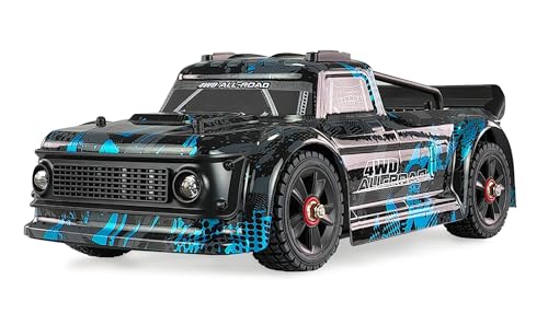 Amewi 21099 Hyper Go Breaker ProDrift-1.4 OnRoad/Drift brushless Gyro 4WD 1:14 RTR, Schwarz, Blau von Amewi