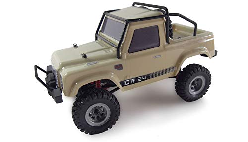 Amewi 22368 AMXRock Crawler AM24 4WD RTR, senffarben 1:24 von Amewi