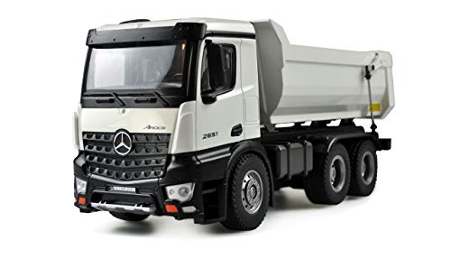 Amewi 22413 weiß Mercedes-Benz LKW Kipper PRO Metall 2,4GHz RTR von Amewi