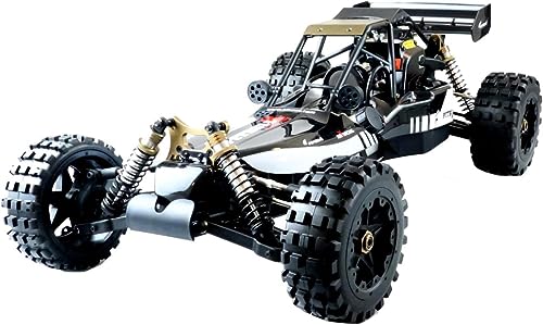 Amewi 22414 Pitbull X Evolution 2WD Desert Buggy 27ccm CY, 1:5, RTR, Schwarz von Amewi