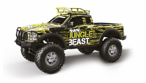 Amewi 22530 Dirt Climbing Beast Pick-Up Crawler 4WD 1:10 RTR inkl. Fernsteuerung, Akku und Ladekabel, schwarz-grün von Amewi