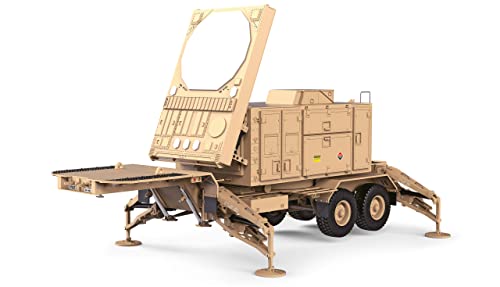 Amewi 22562 U.S. M747 Sattelauflieger Radar Sand KIT von Amewi