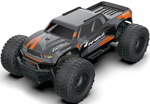 Amewi 22582 CoolRC DIY Crush Monster Truck 2WD 1:18 8km/h Bausatz, 50 Teile, Weiß von Amewi