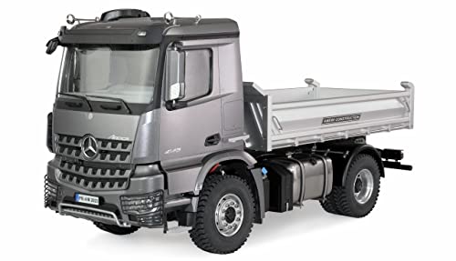 Amewi 22615 Mercedes-Benz Arocs Hydraulik Muldenkipper Basic-Version 4x2 1:14 RTR grau von Amewi