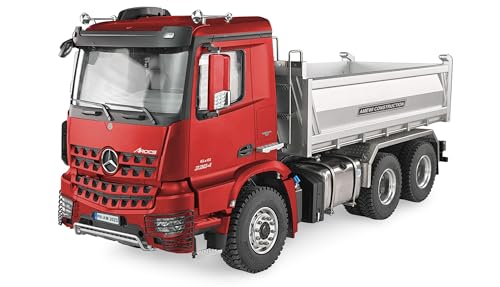 Amewi 22643 Mercedes-Benz Arocs Hydraulik Muldenkipper Pro 6x6 1:14 RTR rot von Amewi