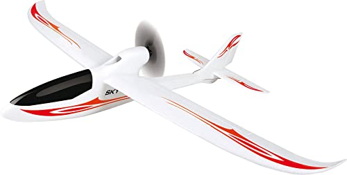 Amewi 24058 Skyrunner V3 Gyro RC Motorflugmodell RTR 750 mm, 1844806,Weiß von Amewi