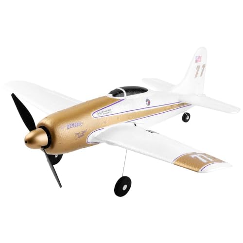 Amewi 24113 AMXFlight F8F Rare Bear 4-Kanal 3D/6G 4CH Airplane, RTF, Weiß-Gold von Amewi