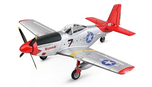 Amewi 24127 AMXFlight P51 4-Kanal 3D/6G RTF, Rot von Amewi