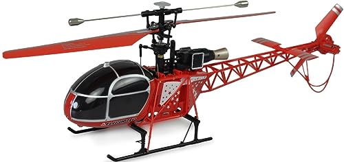 Amewi 25318 Single Rotor Helikopter LAMA V2 4-Kanal 2,4GHz, Rot von Amewi