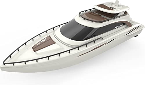 Amewi 26100 Rising Sun Cruise Yacht 380mm 15km/h 2,4GHz RTR braun/cremeweiß von Amewi