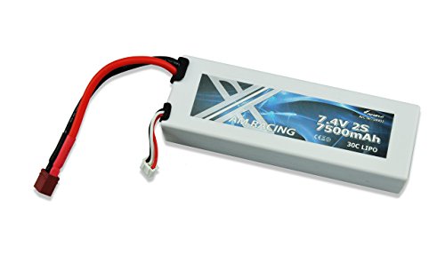 Amewi 28902 LiPo Akku 2S 7,4V 7500mAh 30C Hardcase, Deans von Amewi