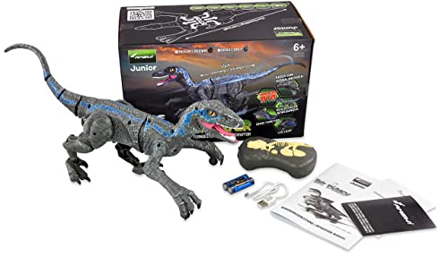 Amewi 40009 Ferngesteuerter Dinosaurier-Roboter 2,4GHz RTR, grau von Amewi