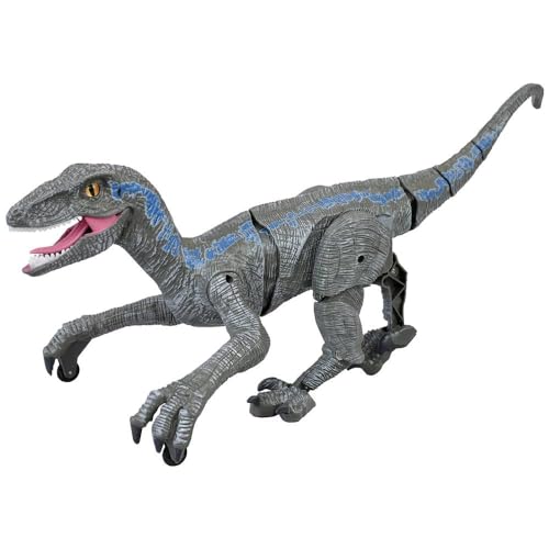 Amewi 40009 Ferngesteuerter Dinosaurier-Roboter 2,4GHz RTR, grau von Amewi