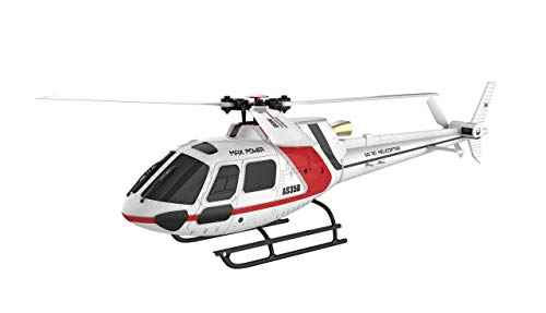 Amewi AS350 RC Hubschrauber RtF 700er, Rot/Weiß von Amewi