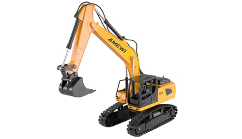 Amewi G011E Kettenbagger 9-Kanal 1:24 RTR ferngesteuert RC Baustelle Kind ab 6 Jahre Amewi G011E Kettenbagger 9-Kanal 1:24 RTR ferngesteuert RC Baustelle Kind ab 6 Jahre von Amewi