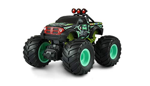 Amewi Gruen Brushed 1:18 RC Modellauto Elektro Monstertruck Heckantrieb (2WD) RTR 2,4GHz grün von Amewi