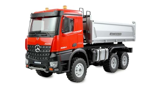 Amewi Mercedes-Benz Arocs Kipper 6x6 1:14 RTR rot, RC ferngesteuert LKW Modell von Amewi