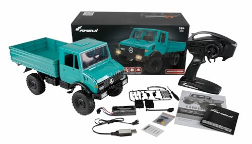 Amewi Mercedes-Benz Unimog Lizenzfahrzeug Advanced 4WD 1:12 RTR Petrol von Amewi