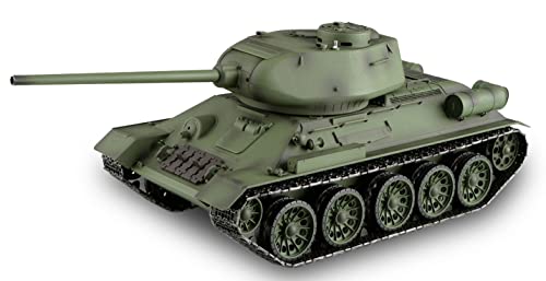 Amewi Panzer T34/85 R&S/2.4GHZ/Holzbox Metallgetriebe/QC von Amewi