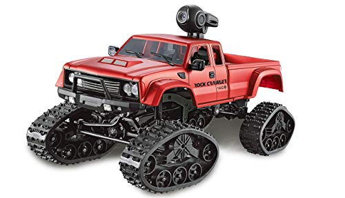 Amewi 22391 Pickup Truck FPV mit Rädern & Ketten 4WD 1:16 rot von Amewi