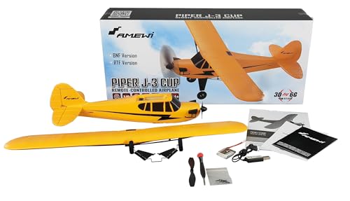 Amewi Piper J-3 Cup mit Gyro 3-Kanal BNF gelb von Amewi