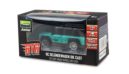 Amewi RC Geländewagen Die Cast ferngesteuert 1:64 RTR Petrol von Amewi