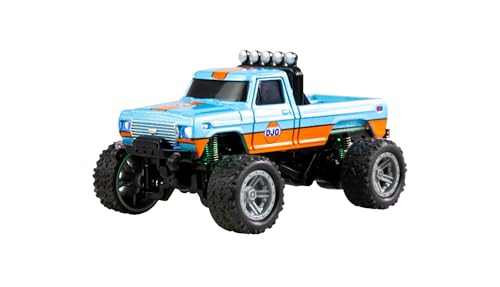 Amewi RC-Monstertruck Die Cast 1:64 RTR blau/orange, mit Pistolenfernsteuerung Amewi RC-Monstertruck Die Cast 1:64 RTR blau/orange, mit Pistolenfernsteuerung von Amewi