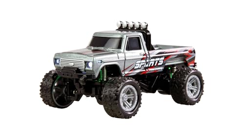 Amewi RC-Monstertruck Die Cast 1:64 RTR grau, mit Pistolenfernsteuerung Amewi RC-Monstertruck Die Cast 1:64 RTR grau, mit Pistolenfernsteuerung von Amewi