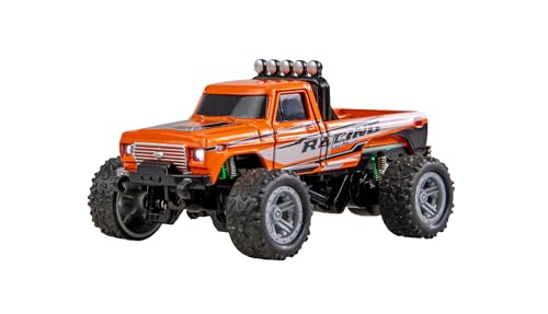 Amewi RC-Monstertruck Die Cast 1:64 RTR orange, Fernsteuerung im Kartenformat Amewi RC-Monstertruck Die Cast 1:64 RTR orange, Fernsteuerung im Kartenformat von Amewi