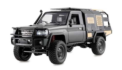 Amewi Toyota Land Cruiser Crawler 4WD 1:12 RTR Lizenziert RC Fahrzeug Auto ferngesteuert, Schwarz Amewi Toyota Land Cruiser Crawler 4WD 1:12 RTR Lizenziert RC Fahrzeug Auto ferngesteuert, Schwarz von Amewi